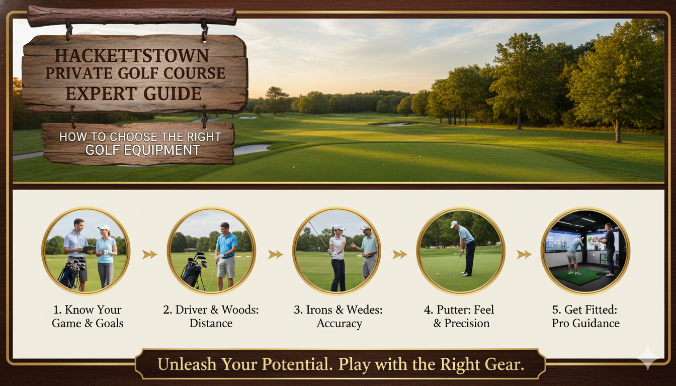 7 Expert Tips to Choose Golf Equipment | Private Golf Course in