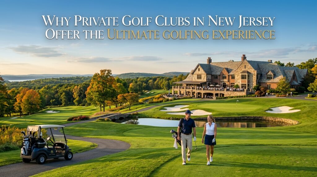 Why Private Golf Clubs in New Jersey Offer the Ultimate Golfing Experience