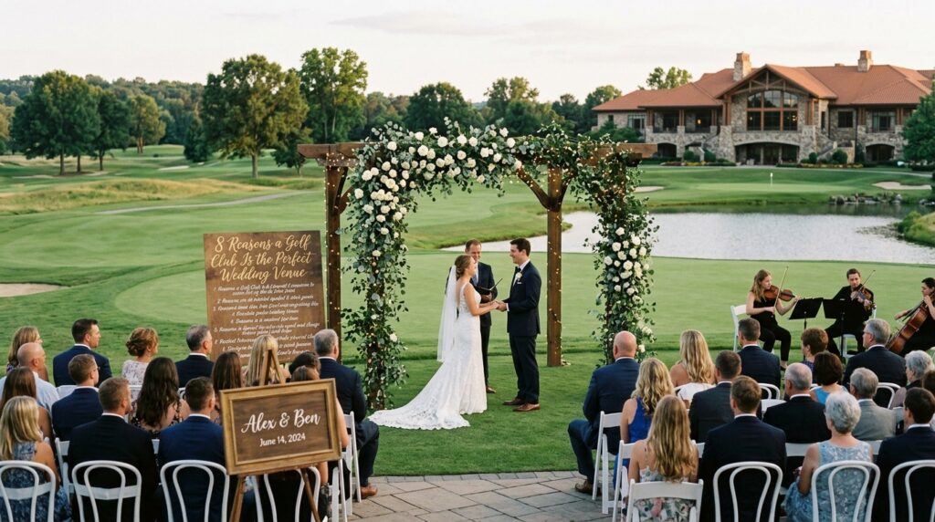 8 Reasons a Golf Club Is the Perfect Wedding Venue